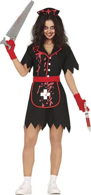 Immagine prodotto di Guirca Costume da infermiera insanguinata M M