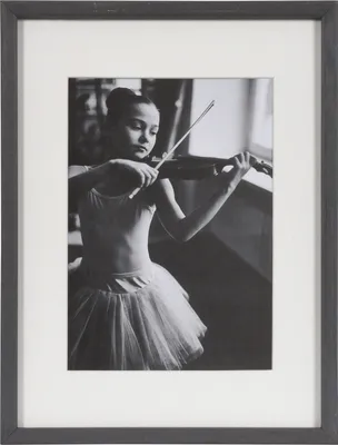 Image de Henzo Viola Cadre photo en bois 18x24 cm gris foncé