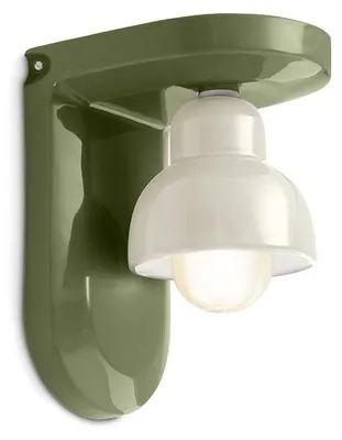 Immagine prodotto di DECO' BERIMBAU C2600, Lampada a Parete Applique in Vetroceramica, Ferroluce