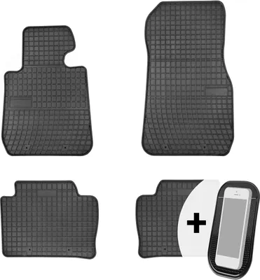 Produktbild von Gummimatten Auto Fußmatten Automatten Passgenau 4-teilig Set - passend für BMW 3er GT F34 ab 2017