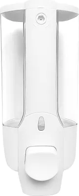 Produktbild von Weißer Seifenspender 350ml für Bad, Dusche, Arbeitsplatte