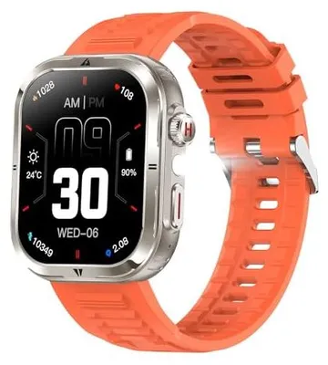 Produktbild von Smartwatch Herren Blutdruckmessung Telefonfunktion Gesundheitsuhr Sportuhr Militär Uhr Outdoor Fitnessuhr Pulsuhr Schrittzähler Laufuhr Aktivitätstracker Military Watch Pulsmesser Schlaftracker