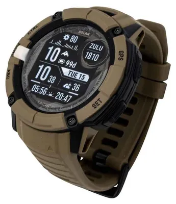 Produktbild von Garmin Instinct 2X Solar Tactical Edition, 2,79 cm (1.1"), MIP, Touchscreen, GPS, 67 g