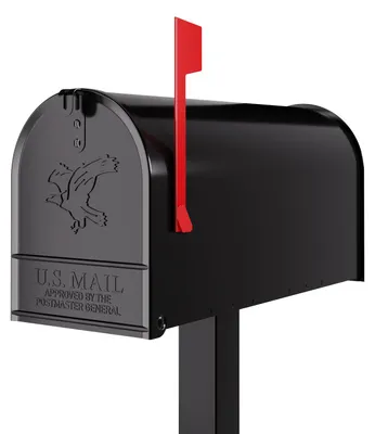 Produktbild von Standbriefkasten Big US Mailbox in Schwarz