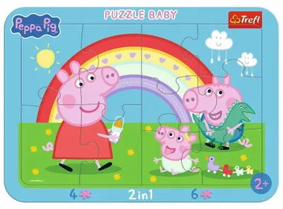 Image de Puzzle encadré « Baby Peppa » Peppa Pig 80030