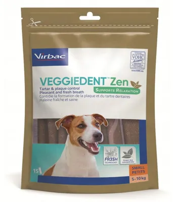 Produktbild von Zahnpflege-Leckerlis für Hunde - 10 kg - VEGGIEDENT ZEN S