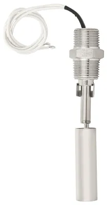 Produktbild von Flüssigkeitswasserstand-Schwimmersensorschalter, seitlich montiert, Edelstahl 304, 1/2NPT-Außengewinde, DC0–110 V