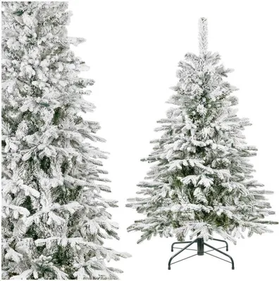Zdjęcie produktu dla Choinka Świerk DeLuxe śnieg 150 cm