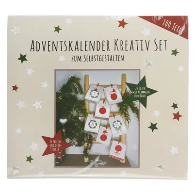 Produktbild von Bell Trade 40006 Adventskalender Kreativ Set, 100