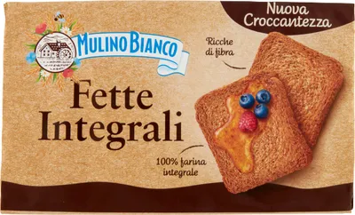 Produktbild von Mulino Bianco Fette Biscottate Integrali- Vollkorn-Zwieback 0,630 kg