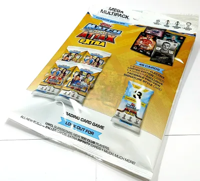 Produktbild von Match Attax Extra 2025/26. Topps. Mega Multipack. 48 Cards + 4 Special Cards