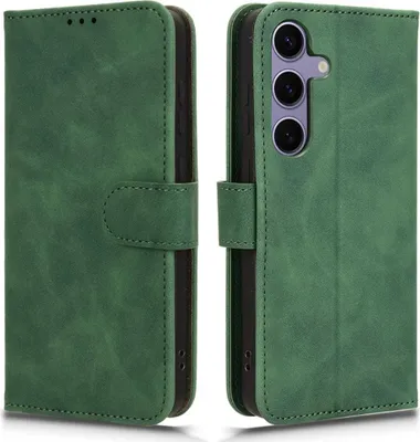Produktbild von Samsung Galaxy S25 FE Hülle - Coverup Klapphülle - Grün