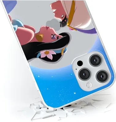 Produktbild von Handyhülle Jasmin&Aladdin-001 Disney Partial Print Transparent kompatibel mit iPhone 12 Pro Max