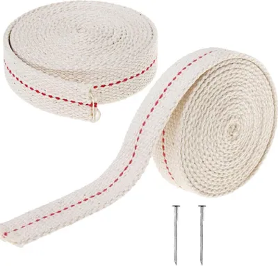Obrázok produktu pre INF Plochý knôt s 2 rolkami pre olejovú lampu biely