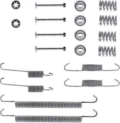 Produktbild von HELLA Zubehörsatz Bremsbacken 8DZ 355 200-231 Hinten für BMW 3 Limousine (E36)