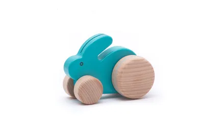 Produktbild von Bajo Holzspielzeug Kaninchen - pädagogisches Kartonspielzeug