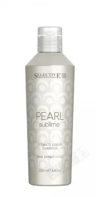 Immagine prodotto di Selective Professional Pearl Sublime Ultimate Luxury Shampoo Shampoo schiarente per capelli fini e lucenti 250 ml