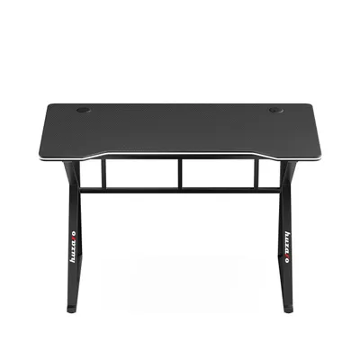Produktbild von Huzaro Hero 1.6 | Computertisch Gamingtisch Schreibtisch | 120 x 60 cm | Zwei Kabeldurchführung Stahlkonstruktion | Gaming Homeoffice | Schwarz