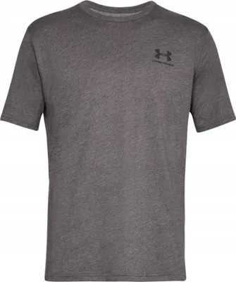 Produktbild von Under Armour Sportstyle Left Chest, T-Shirt, Erwachsener, Männlich, Grau, Einfarbig, XL