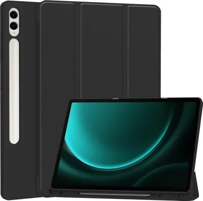 Produktbild von Bizon Case Tab Lizard für Galaxy Tab S9 FE Plus, Schwarz