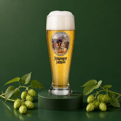 Produktbild von 6x Prinz Luitpold Bierglas Gläser 0,5l Weißbierglas Prinzregent Luitpold