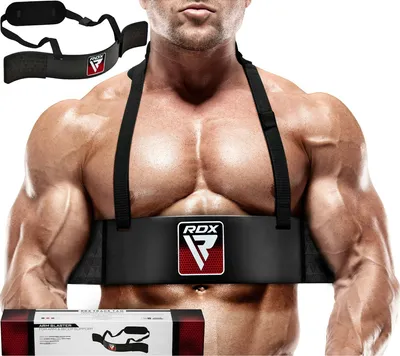 Produktbild von RDX Arm Curl Blaster Unterstützung für Muskelaufbau und Gewichtheben, Training von Bizeps und Trizeps