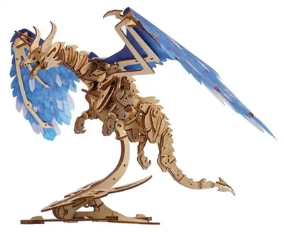Produktbild von UGEARS 3D-Puzzle Windstorm Dragon 320 Teile