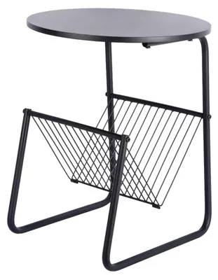 Produktbild von Leitmotiv - Beistelltisch Riqueza Revista - Schwarz - 40x40x49cm
