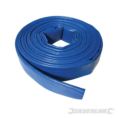 Image de Silverline Tuyau de vidange, plat 10 m x 32 mm