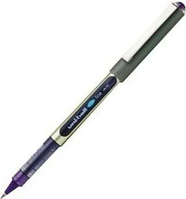 Produktbild von Kugelschreiber mit Flüssigtinte Uni-Ball Rollerball Eye Fine UB-157 Violett 12 Stück
