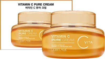 Image de LEBELAGE - Crème pure à la vitamine C - 55 ml