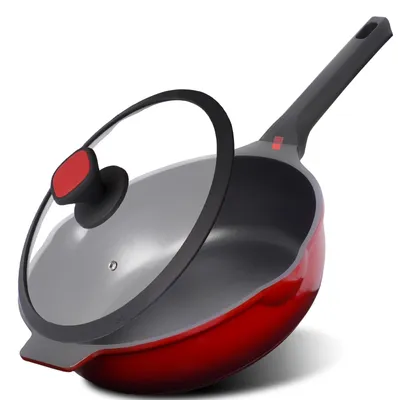 Productafbeelding van Solidchoice - Antiaanbakpan 28 cm van Gietaluminium