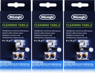 Produktbild von De'Longhi Cleaning Tabs Reinigungstabletten DLSC552 - 8x1,5g (3er Pack)