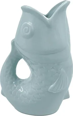 Produktbild von Fischkrug, eisblau.