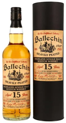 Produktbild von Edradour Ballechin 15 Jahre - 2010/2026 - 1st Fill Bourbon Barrel - Highland Single Malt Scotch Whisky