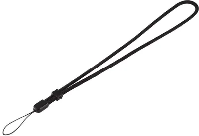 Image de Dragonne, textile, 22 cm, noire