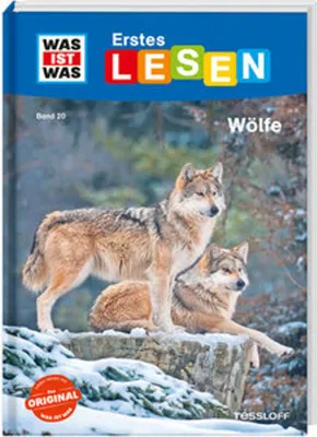 Immagine prodotto di WAS IST WAS Erstes Lesen Band 20. Wölfe