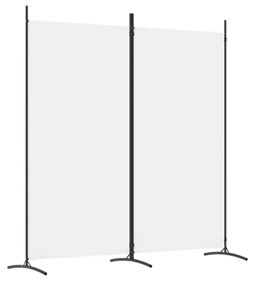 Obrázok produktu pre vidaXL 2-dielny paraván biely 175x180 cm látka