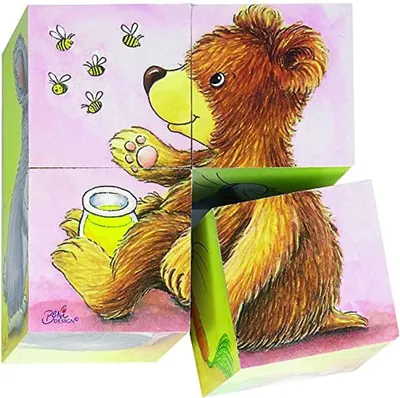 Obrázok produktu pre Goki 57056, 4 kusov, Zvieratá, 2 rok / roky