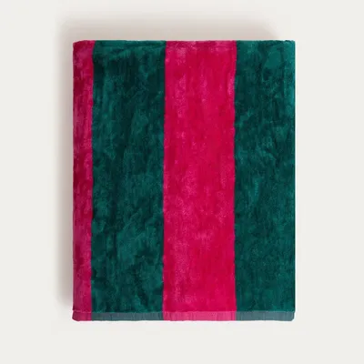 Produktbild von HOMLA FUNE Strandtuch aus Velours 100x150 cm