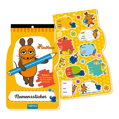Obrázok produktu pre Trötsch Die Maus nálepky s názvom: Program s myšou