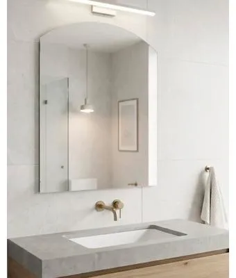Produktbild von Romance Spiegel in Sonderform mit Flachfacette 60x75 cm für Feuchträume