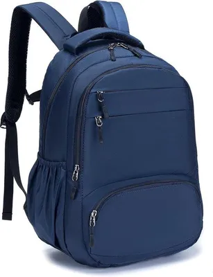 Obrázek produktu pro Uniqoos® Batoh do letadla – Batoh do kabiny pro notebook o velikosti 15,6 palců, rozměry 40 x 20 x 25 cm, materiál 800D nylon, lehký, cca 500 g, barva: šedá