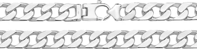 Produktbild von 925 Sterling Silber Herren - Panzer Kette - 56cm*8mm; TRS24520L22