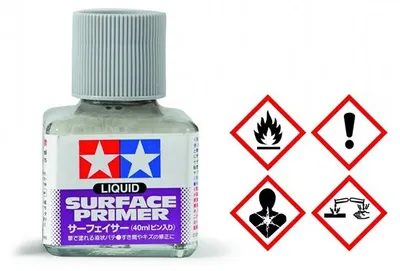 Immagine prodotto di Tamiya primer grigio liquido 40ml