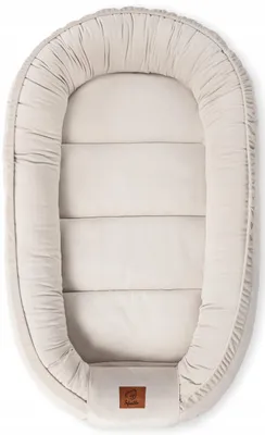 Produktbild von Babykokon Infantilo Velvet Beige 90x55 cm ohne Rüsche für Neugeborene