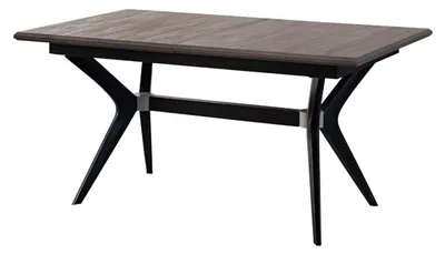 Produktbild von Essecke Garnitur Esszimmer Essgruppe Esstisch Stühle Holz Grau 7tlg