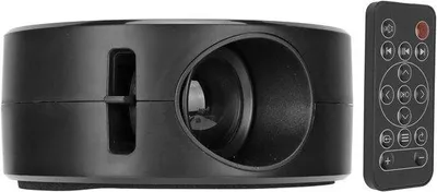 Image de Projecteur portable Kleinwelt, vidéo HD 1080p, écran de projection de 14 à 100 pouces, compatible avec les smartphones pour le home cinéma en extérieur