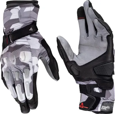 Zdjęcie produktu dla Wodoodporne rękawice motocyklowe Leatt ADV HydraDri 7.5, jasnoszare, M