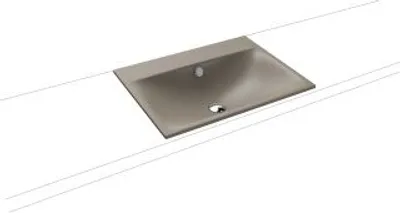 Produktbild von KALDEWEI 907706313671 Einbau-WT SILENIO EINBAUWASCHTISCH